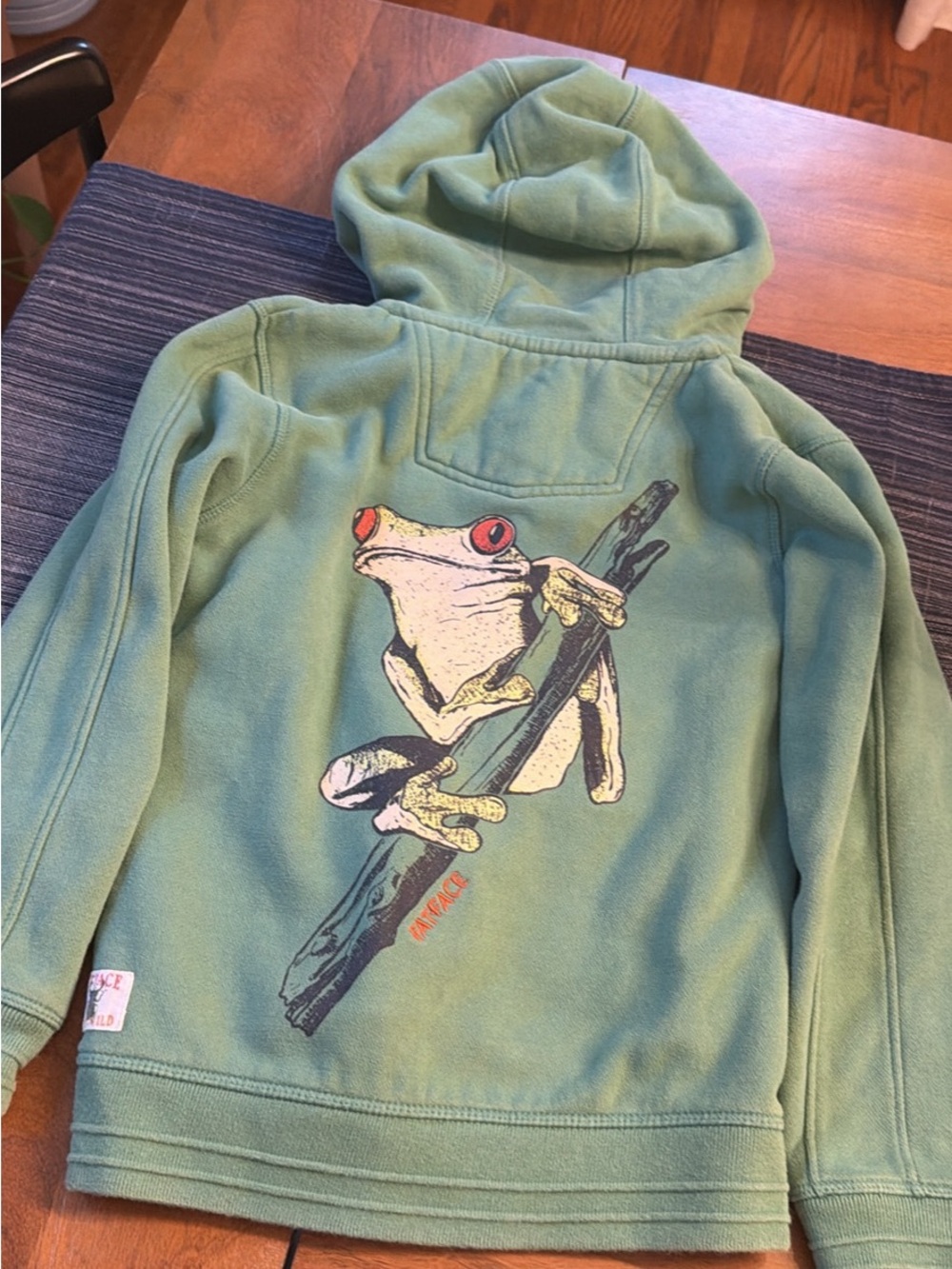 Fat Face Young Crew Full Zip Hoodie 8/9
